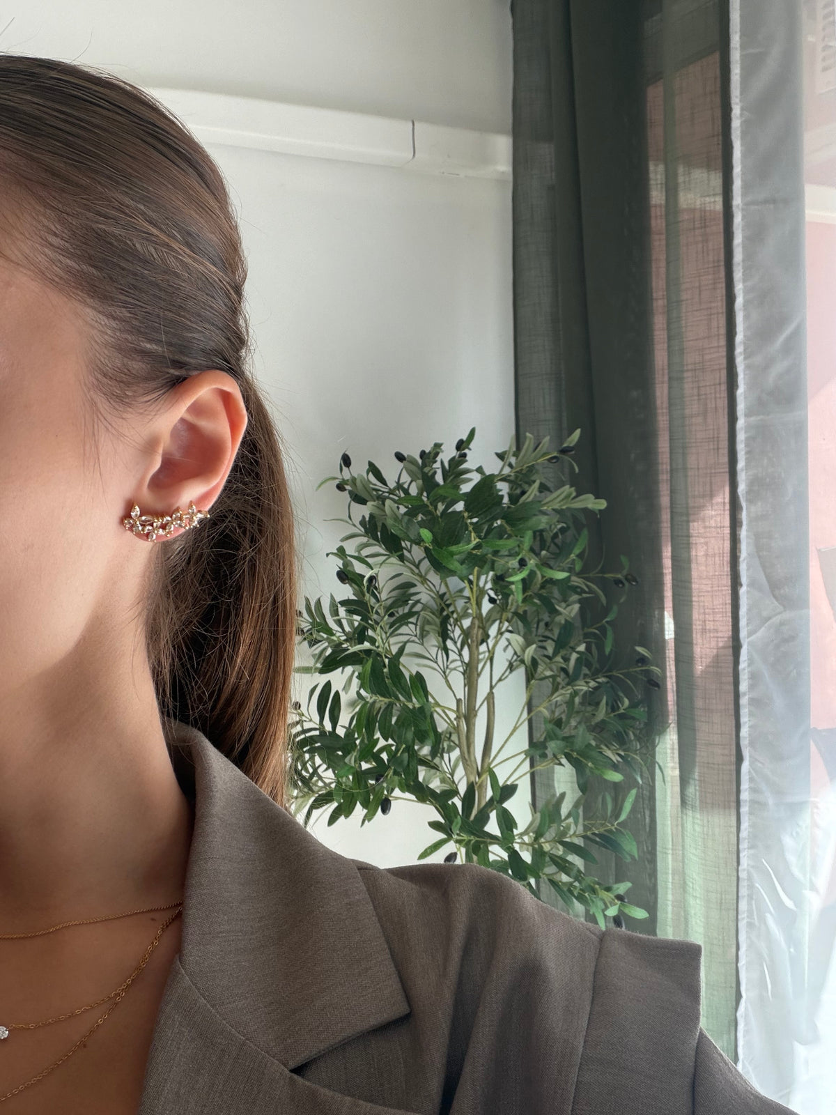 Boucle d’oreille Anea
